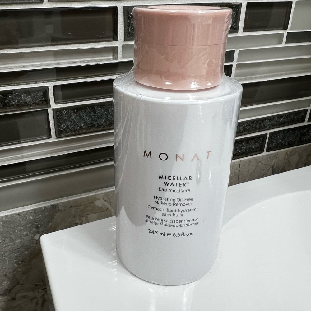 MONAT Micellar Water Makeup Remover - White and Pink